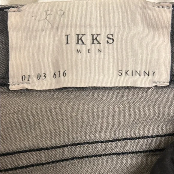Men's Charcoal Skinny Jeans IKKS